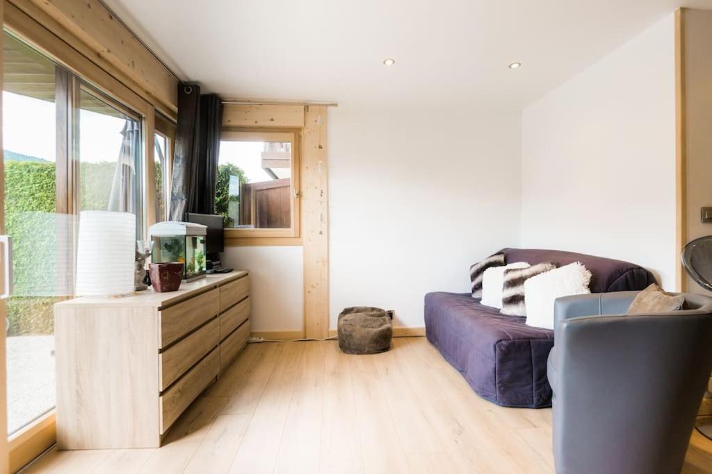 Apartamento Pied-A-Terre Cosy Face Aux Pistes De La Princesse Demi-Quartier Exterior foto